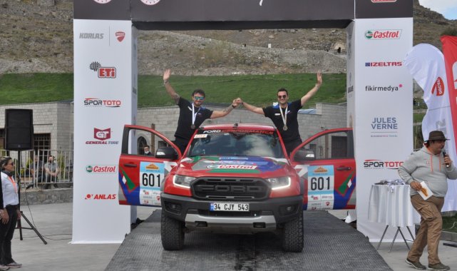 TransAnatolia Rally Raid Rallisi&#039;nde dereceye girenler ödüllerini aldı