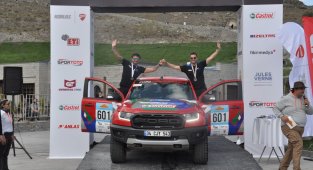 TransAnatolia Rally Raid Rallisi'nde dereceye girenler ödüllerini aldı
