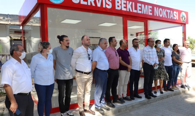 Turgutlu&#039;da dört modern bekleme noktası halkın hizmetinde