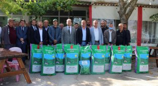 Üreticilere tohum desteği