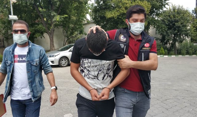 Uyuşturucu ticaretinden gözaltına alındı