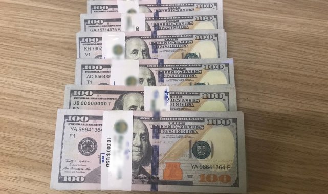 Üzerinde &#039;geçersizdir&#039; yazan sahte 80 bin dolarla 20 ton mal aldı