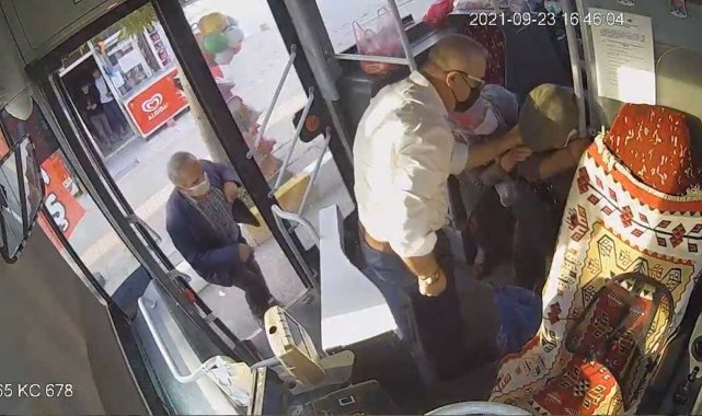 Van&#039;da otobüs şoförü hayat kurtardı