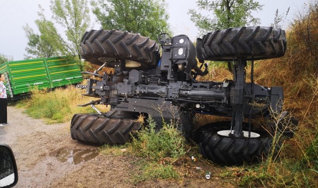 Yağış kaza getirdi: 1 yaralı