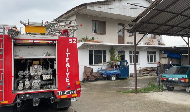 Yanan evde yaşlı şahsın cansız bedeni bulundu
