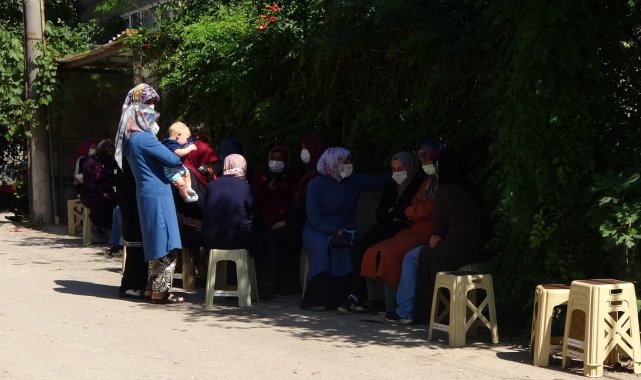 Yangında hayatını kaybeden baba ve 3 çocuğunun evinde acı bekleyiş