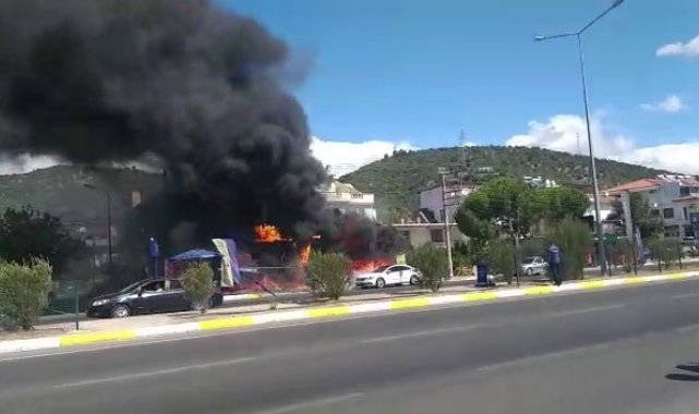 Yapı markette çıkan yangında bir kişi öldü, bir kişi yaralandı