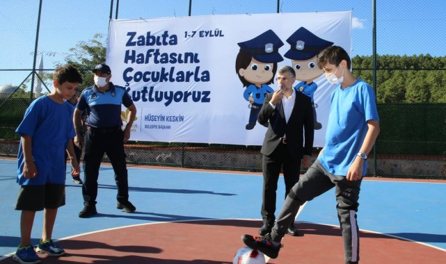 Zabıta Haftası Sultanbeyli&#039;de çocuklarla kutlandı