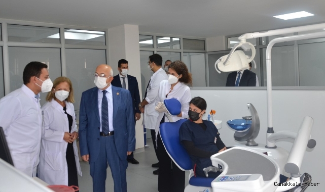 ÇOMÜ Ağız ve Diş Sağlığı Uygulama ve Araştırma Merkezi hizmet vermeye başladı