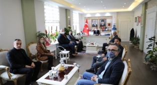 Kent Konseyinden Vali Aktaş’a ziyaret