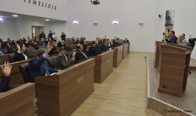 Biga’da Meclis Toplantısı yapıldı