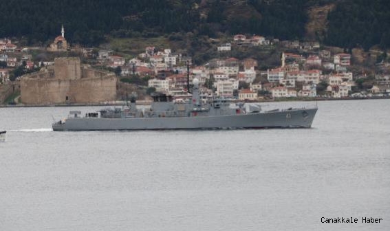 Çanakkale Boğazı’ndan geçti