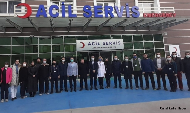 ÇOMÜ Hastanesi’nde kutlama