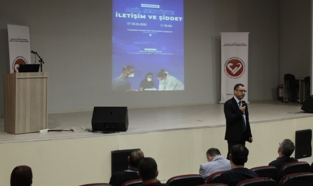 ÇOMÜ Hastanesi’nde önemli konferans