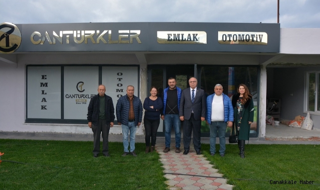 ÇTB Yöneticileri Ayvacık’ta