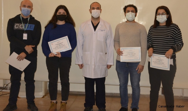 Eğitim tamamlandı, belgelerine kavuştular