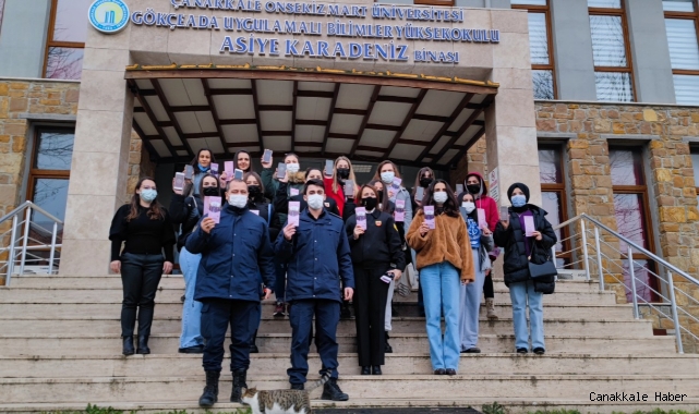 Gökçeada’da KADES tanıtıldı