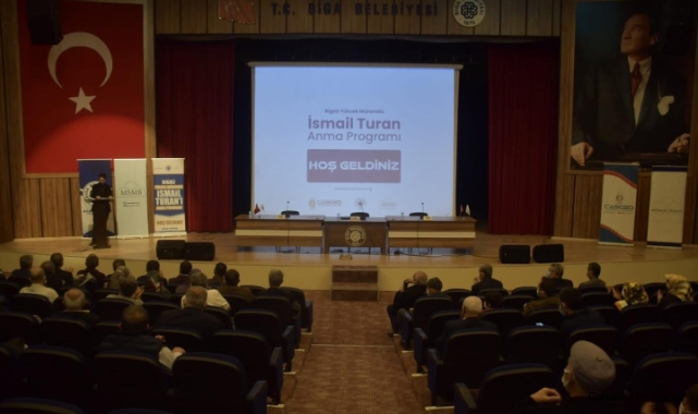 İsmail Turan memleketinde anıldı