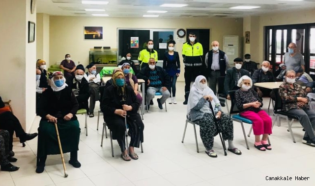 Trafik eğitimi verildi