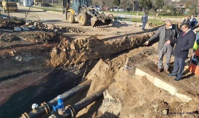 Şebeke su hattında yeni uygulama