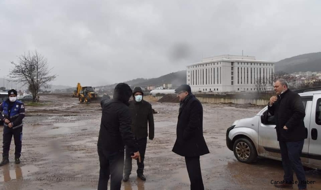 Otopark çalışmasına başlandı