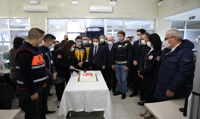 112 Günü&#039;nü kutladı