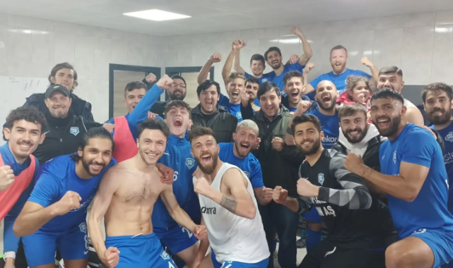 Bigaspor’da galibiyet coşkusu