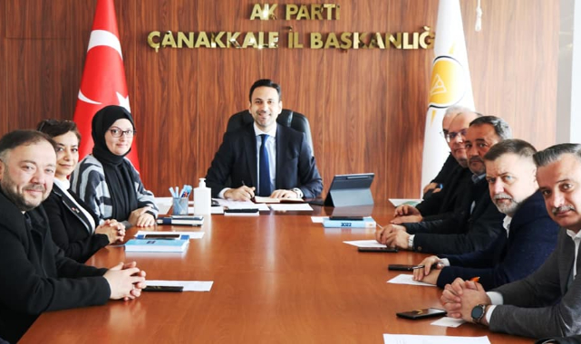 İlçe Başkanları toplandı