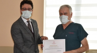 Organ Bağışı Birimi onurlandırıldı