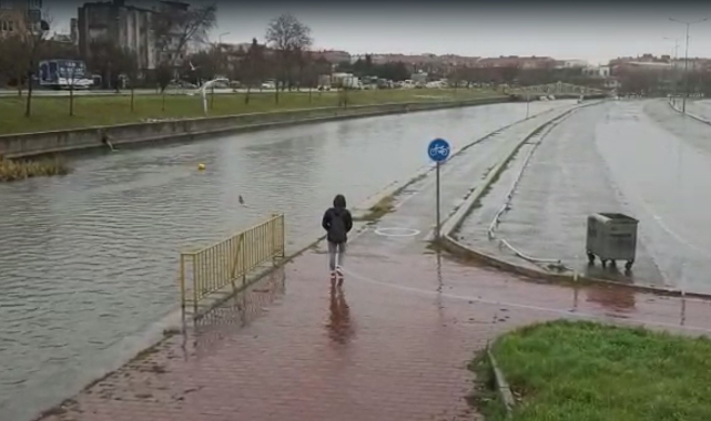 Sarıçay için taşkın uyarısı