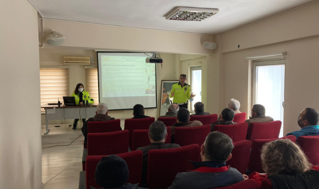 Şoförlere eğitim verildi