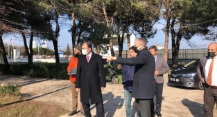 Tesisleri incelediler