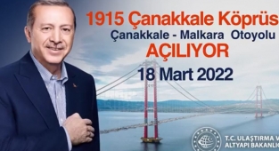 1915 Çanakkale Köprüsü hizmete giriyor