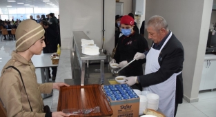Amasya Belediyesi’nden Çanakkale menüsü