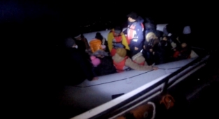 Göçmenler kurtarıldı