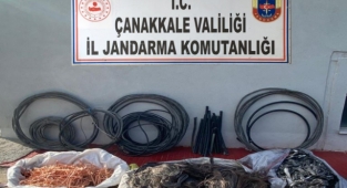 Kablo hırsızları gözaltında
