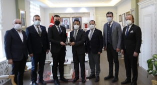 Keşan heyetini ağırladı