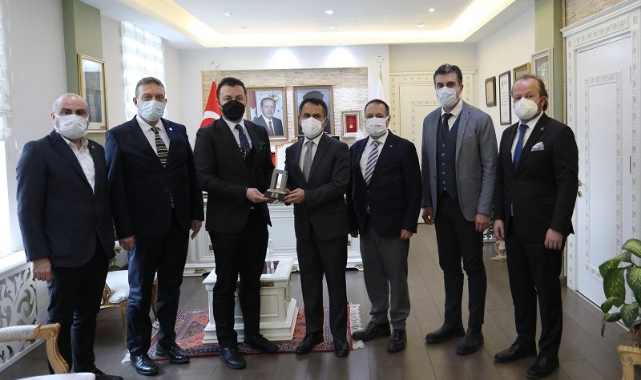 Keşan heyetini ağırladı