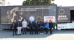 Narkotik TIR'ı Çanakkale'de