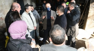 Turan’dan esnafa ziyaret