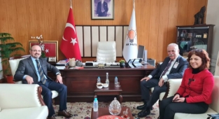 Turan, Gökhan’ı ağırladı