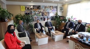 Vali Aktaş’tan Özcan’a ziyaret