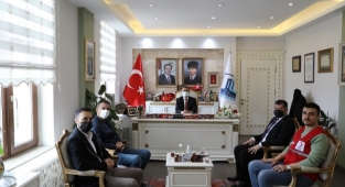 Yeni yönetim ziyaretlere başladı