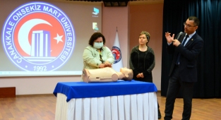 ÇOMÜ’de ilk yardım eğitimi