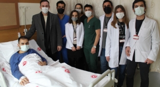 ÇOMÜ hastanesinde ilk kez uygulandı