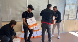 ÇOMÜ’ye erzak dağıtım desteği