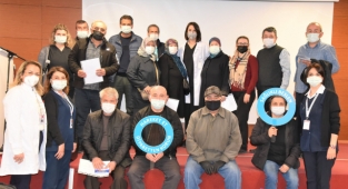 Diplomaları takdim edildi