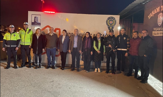 Polislerle iftarda buluştular  