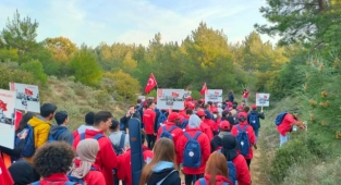 Tarihi Alan’da 57'nci Alay Vefa Yürüyüşü