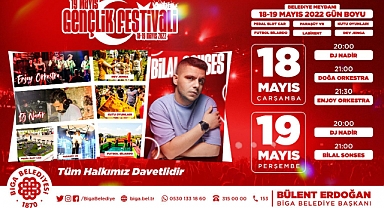 Biga’da Gençlik Festivali